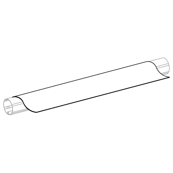 Plachta markýzy Thule Omnistor 8000, délka 450 cm, barva šedá Mystic