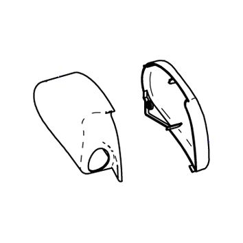 Koncové kryty markýzy Thule Omnistor 6900, Cream, Set Left and Right