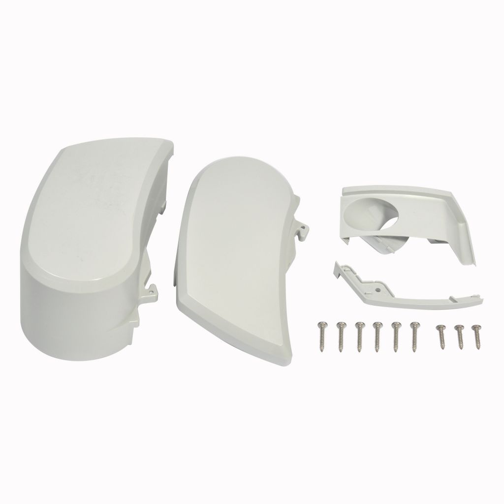 Koncové kryty Thule Omnistor 9200 stříbrná, sada L+P