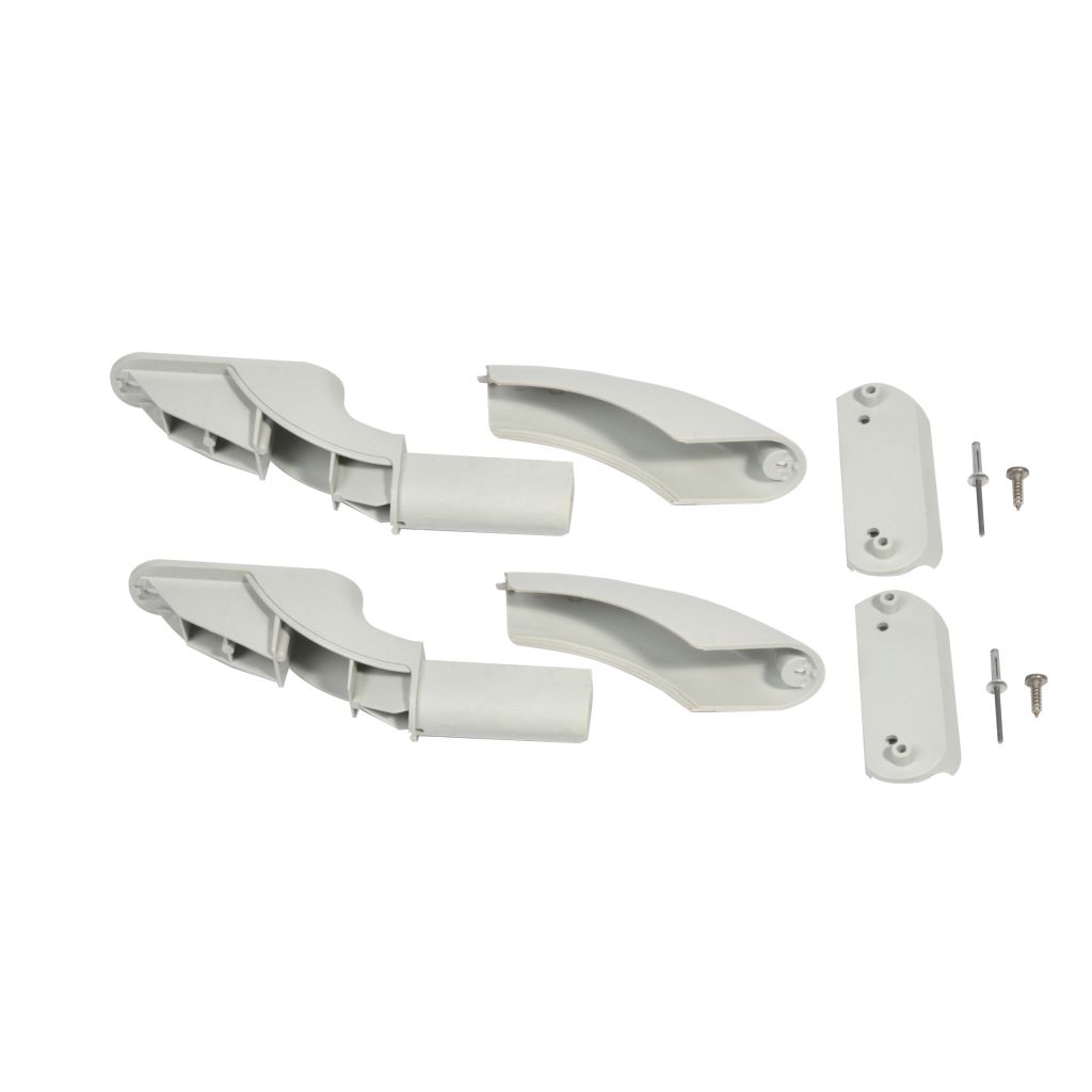 Koncový díl kompletní pro střešní nosič Thule, šedá, sada levý & pravý