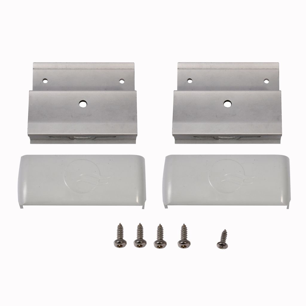 Podpěrné držáky s krytkou pro střešní nosič Thule, šedá, 2 ks.