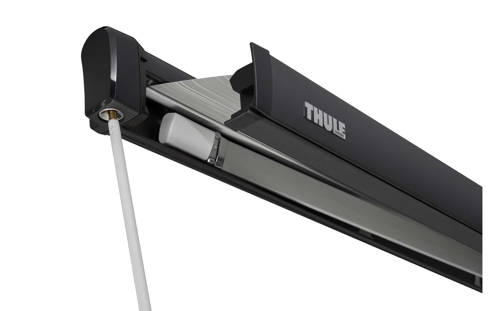 Thule Omnistor 4200 bílá, plachta Mystic šedá, 260 cm