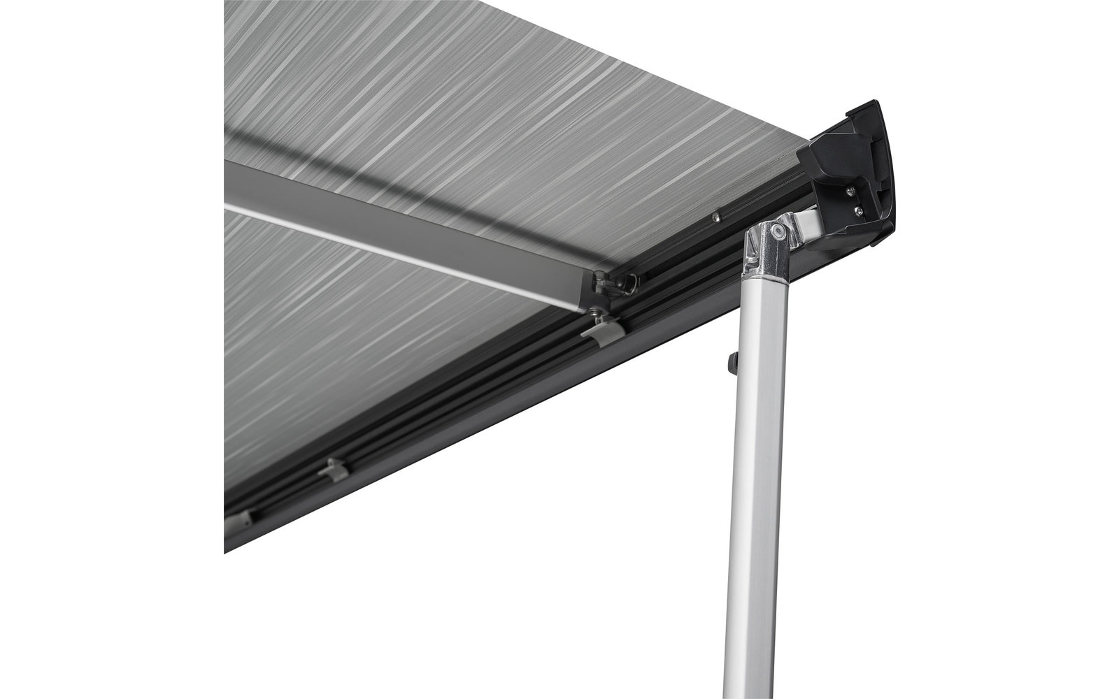 Thule Omnistor 4200 bílá, plachta Mystic šedá, 450 cm