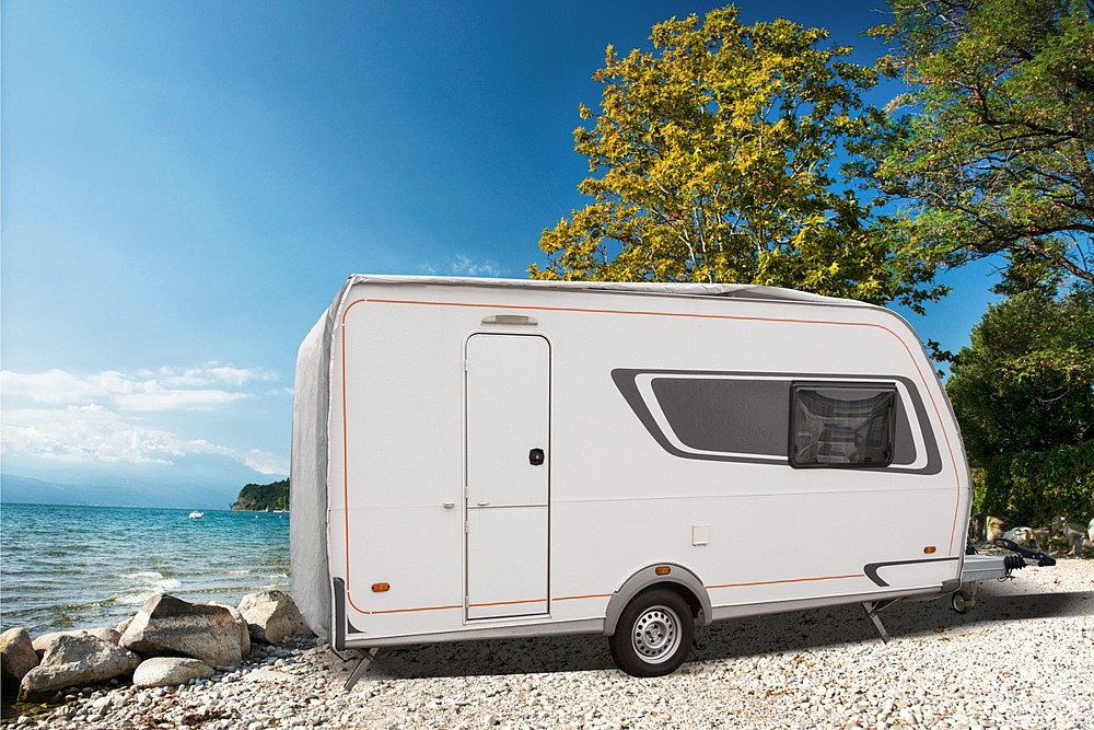 Ochranná plachta Brunner Caravan Cover 12M, 700-750 cm