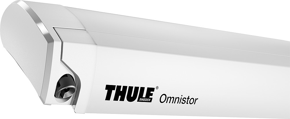 Thule Omnistor 9200 stříbrná, šedá plachta, 600 cm