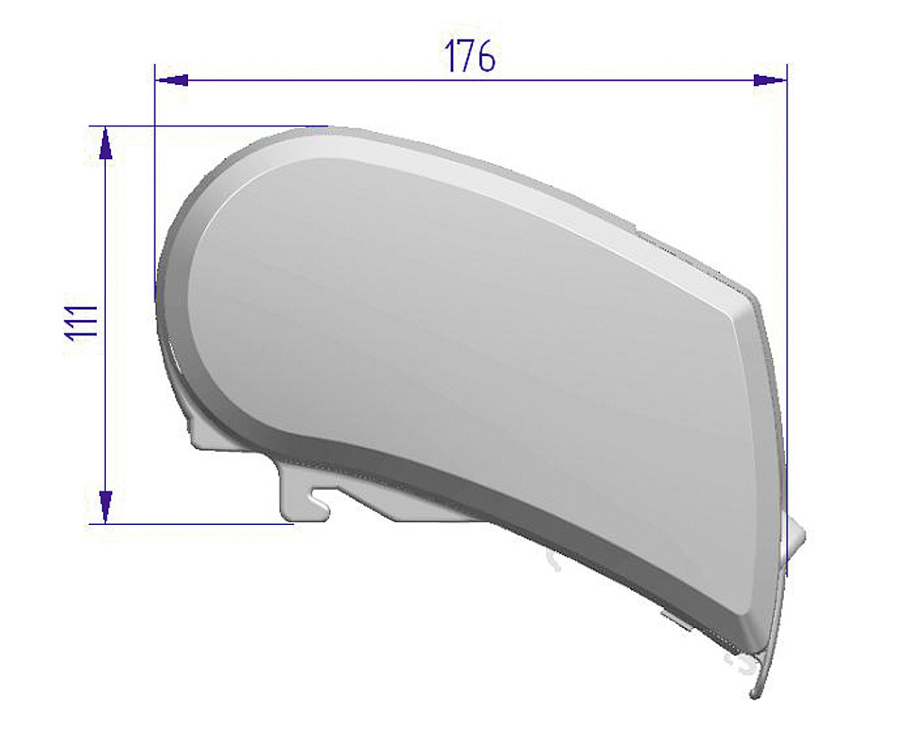 Thule Omnistor 9200 bílá, modrá plachta, 400 cm