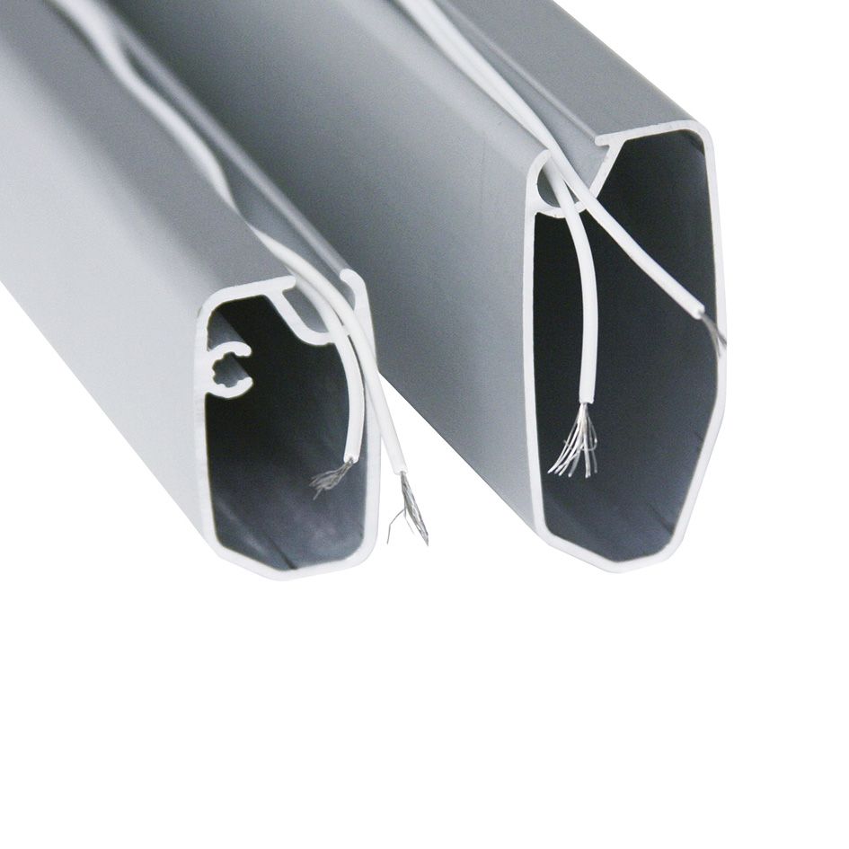 Fiammastore F45 S bílá, plachta šedá Royal, 450 cm