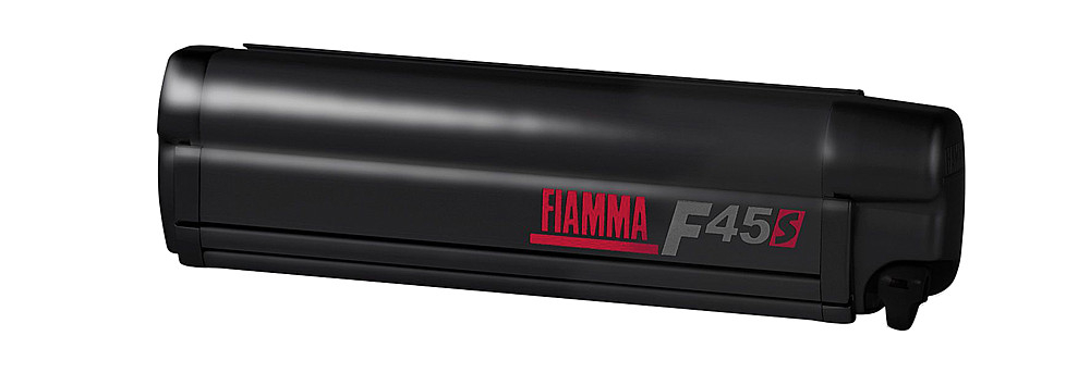 Fiammastore F45 S stříbrná, plachta šedá Royal, 400 cm