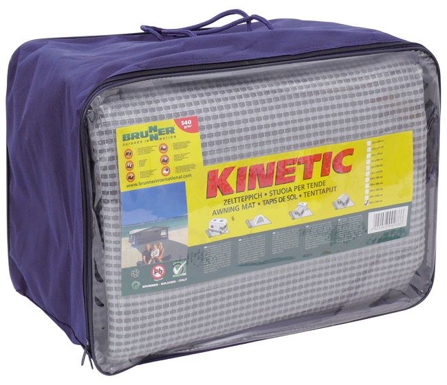 Venkovní koberec Kinetic, šedá 250 x 400