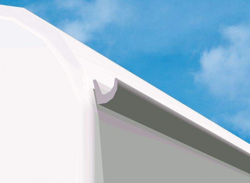 Samolepicí okapová lišta Thule Omni-Gutter, 300 cm