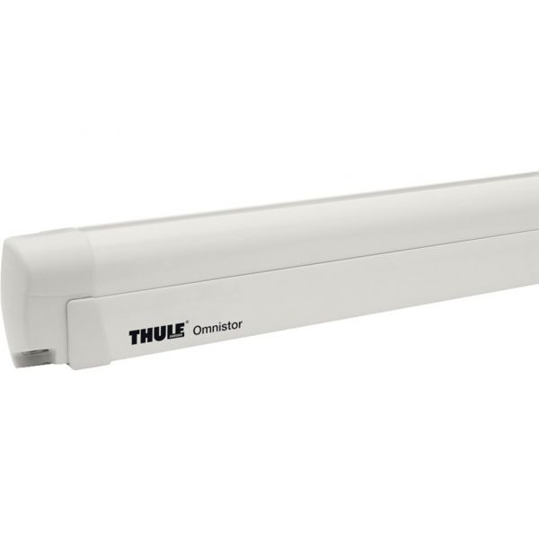 Thule Omnistor 8000, bílá, plachta šedá Mystic, 400 cm