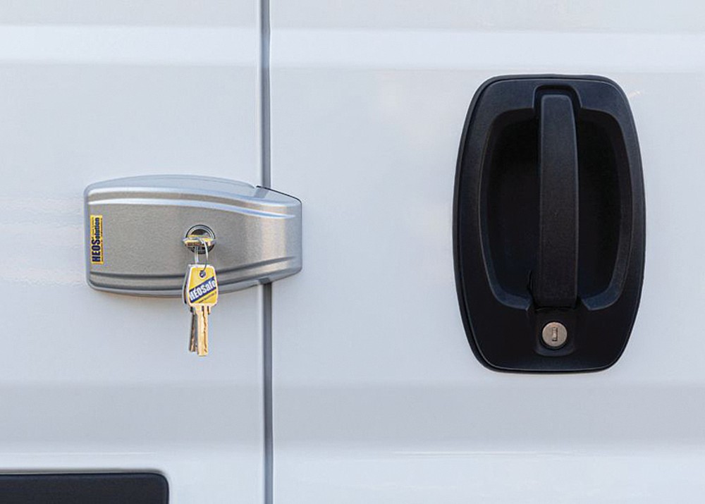 Zámek HEOSafe VAN Security 1 ks, šedá
