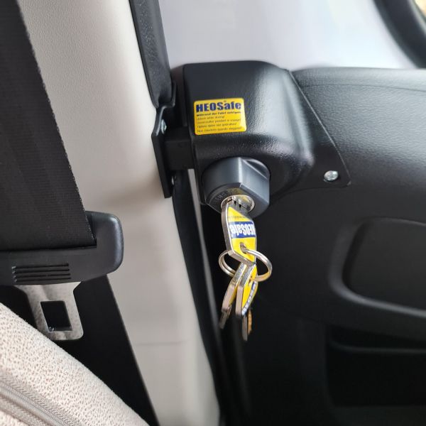 Sada zámků HEOSafe VAN Security pro Fiat Ducato X290 S8 od 09/2021, stříbrná