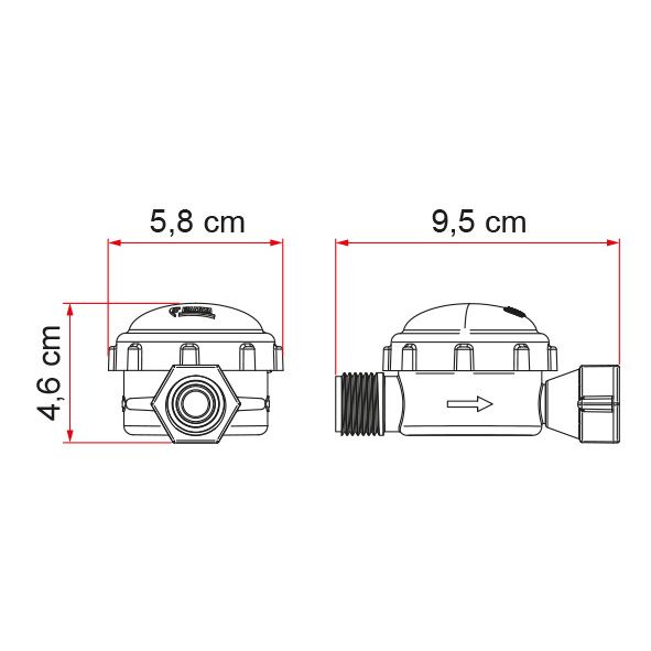 Membránové čerpadlo Fiamma Aqua F, 10 l/min