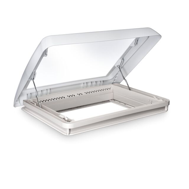 Střešní okno Dometic Midi Heki FL, klička, s ventilací, šedá