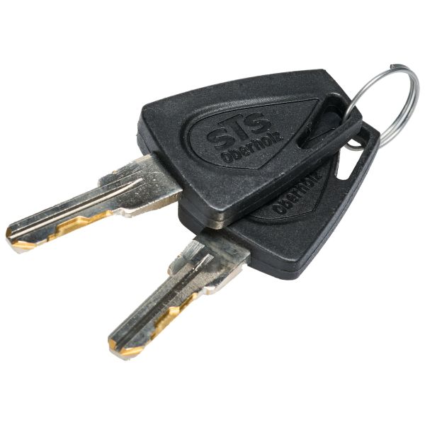 Vložka zámku STS, sada 3 ks + 2 klíče 3 mm