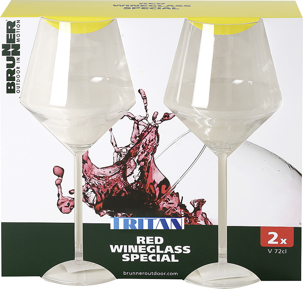 Sklenice na červené víno 720 ml, sada 2 ks