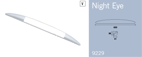 Vchodové světlo s pohybovým čidlem Night Eye 620