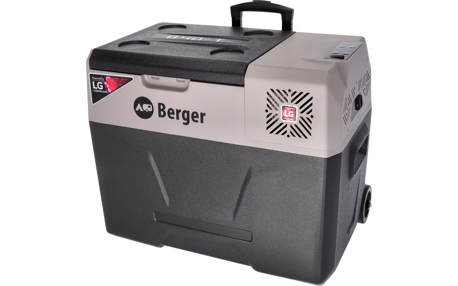 Kompresorová přenosná lednice Berger B40-T, 39 l