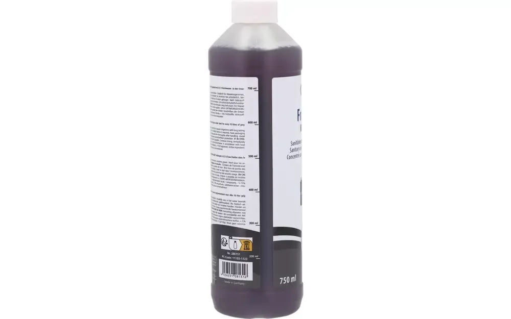Sanitární kapalina Berger Fresh Grey koncentrát, 750 ml