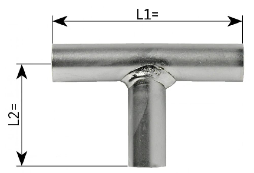 T-spojka Alde ocel 72 x 42 mm / 22 mm