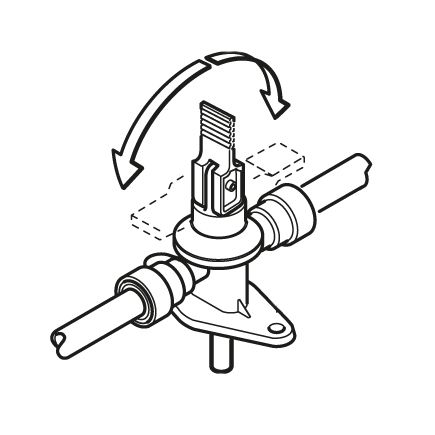 Vypouštěcí ventil bojleru JG 12 mm / 2,8 bar