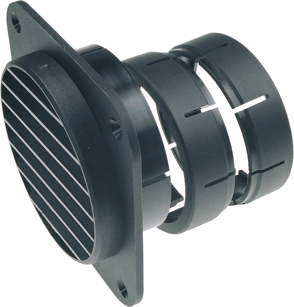 Mřížka topení SCW 2, černá 