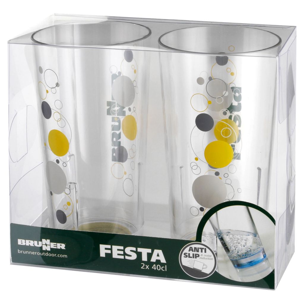 Sada sklenic Festa Space, 2 ks