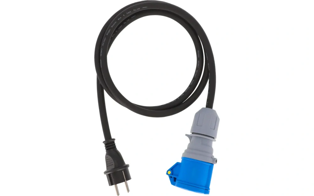 Adaptér CEE / Schuko vidlice 1,5 m
