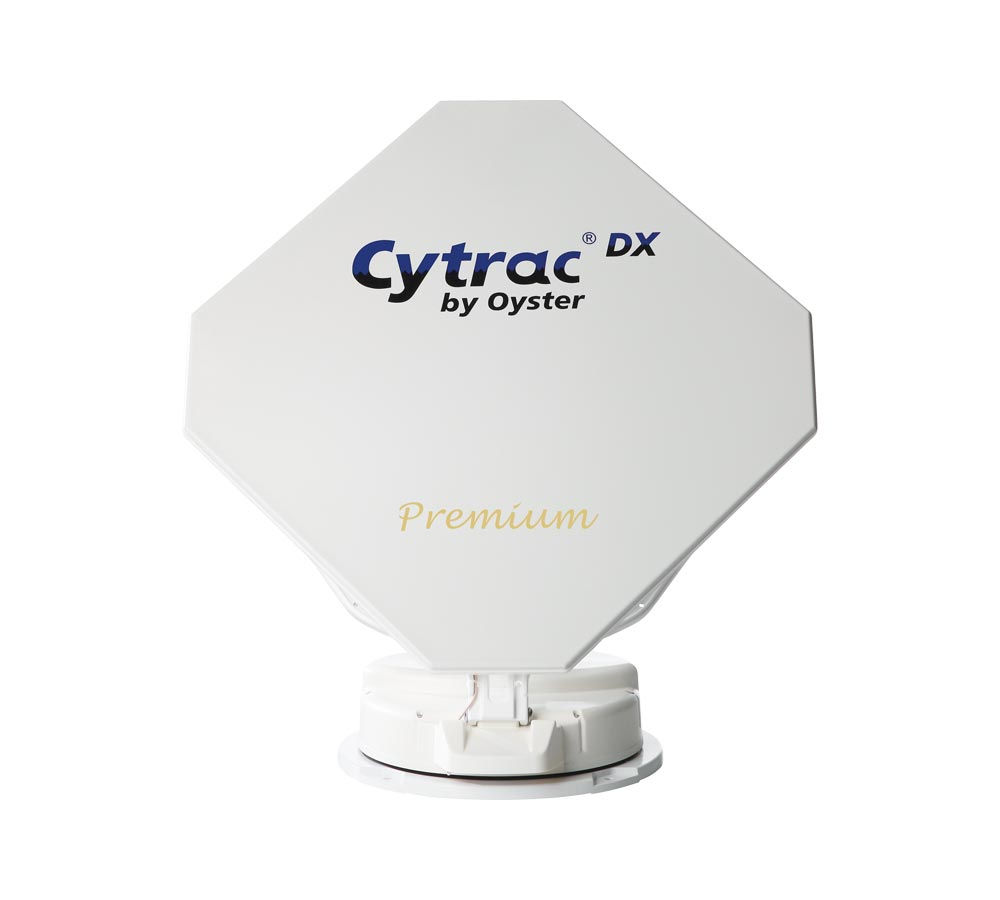 Satelitní systém Cytrac DX Premium + Oyster TV, 21,5" Single LNB