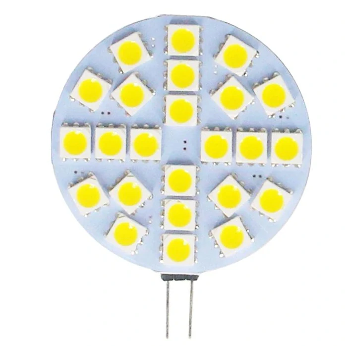 Žárovka LED G4, 24 x SMD teplá bílá, 12 V / 3 W