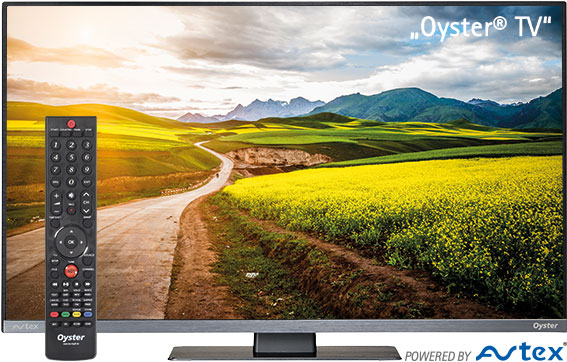 Satelitní systém Cytrac DX Premium + Oyster TV, 21,5" Single LNB