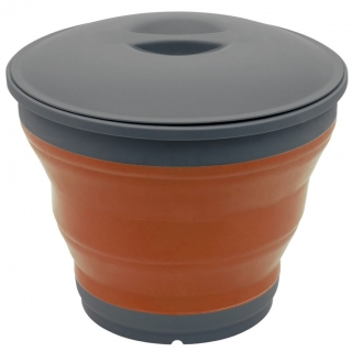 Skládací kbelík 7,5 l hnědá
