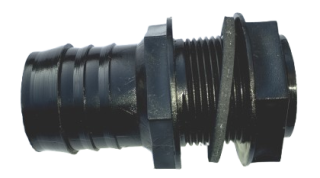 Průchodka nádrže na hadici přímá, 40 mm, 1,25"