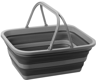 Skládací košík Brunner Holdall, černošedá