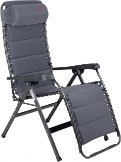 Relaxační křeslo Crespo AP-232 Air-Deluxe, šedá