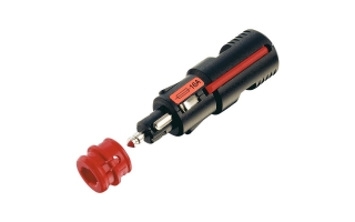 Zástrčka 12/24 V s pojistkou 16 A