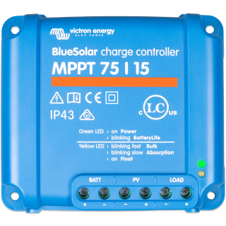 MPPT solární regulátor Victron Energy BlueSolar 75/15