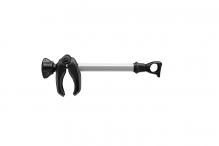 Horní držák kola Thule Acu Tight, stříbrný 26 cm