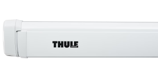 Thule Omnistor 4200 bílá, plachta Mystic šedá, 350 cm