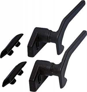 Klička okna Polyplastic, komplet, 2 kusy