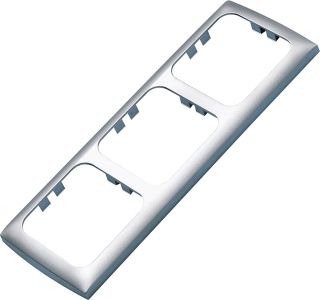 Trojrámeček Softline, stříbrná