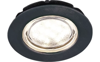 LED bodové světlo Frilight Vega 48, černé