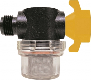 Filtr k vodním čerpadlům Lilie/Shurflo 1/2", s křídlovou maticí
