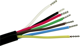 Propojovací kabel 7-žilový PVC H 05 VV, metráž