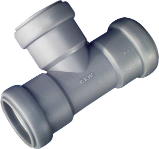 T-spojka pro odpady 28 mm