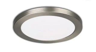 Stropní LED světlo SCL Slim Flex 6 W, nikl