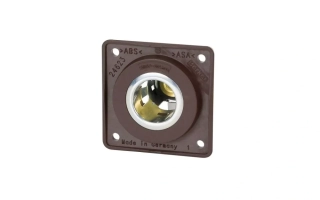 12 V zásuvka Berker Integro, hnědá