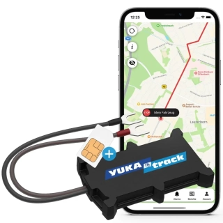 GPS sledování YUKAtrack easyWire 4G