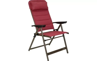 Skládací židle Berger Slimline, červená